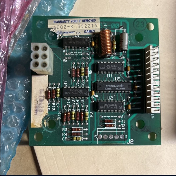 Lot Of 2 Tri Sports W 1/0 arcade Video Game PCB Boards CL - Picture 3 of 7